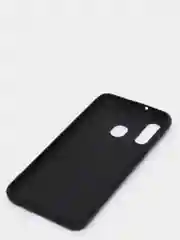 Угольный чехол Samsung Galaxy A40, Самсунг Галакси А40 черный силиконовый
