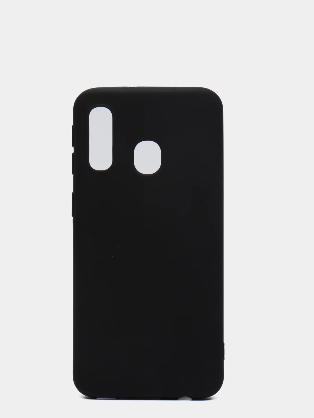 Черный чехол Samsung Galaxy A40, Самсунг Галакси А40 черный силиконовый