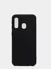 Черный чехол Samsung Galaxy A40, Самсунг Галакси А40 черный силиконовый