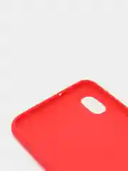 Красный чехол Samsung Galaxy A10 / M10 (Самсунг Галакси А10 / М10), прозрачный