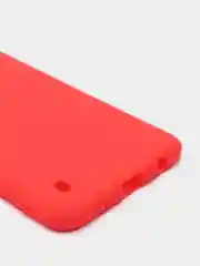 Красный чехол Samsung Galaxy A10 / M10 (Самсунг Галакси А10 / М10), прозрачный
