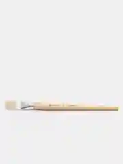 Кисть BRAUBERG, из щетины, плоская, № 18, 200206