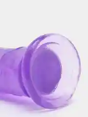 Прозрачный фалоиммитатор без яиц