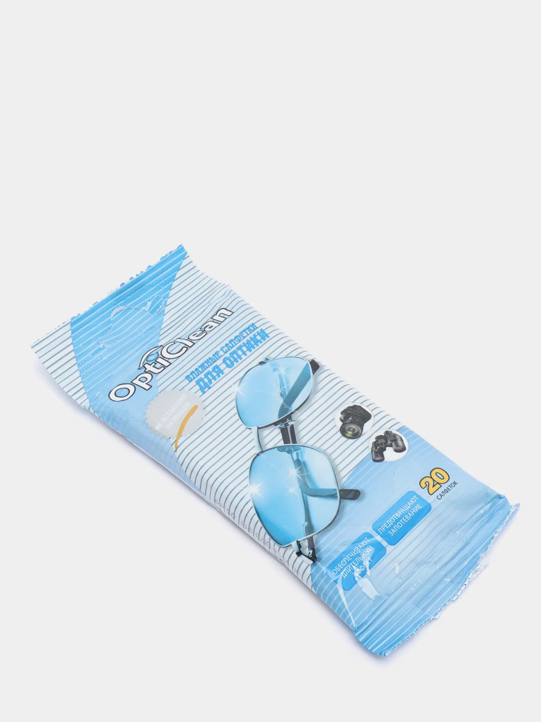 Влажные салфетки для оптики OptiClean 20