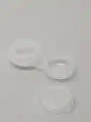 Белый контейнер для хранения линз