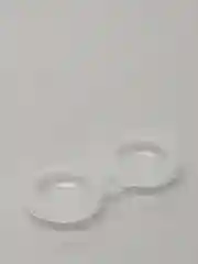 Белый контейнер для хранения линз