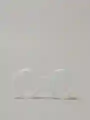 Белый контейнер для хранения линз