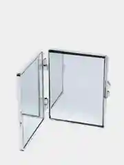 Белый зеркало складное