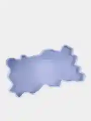 Белый силиконовая форма, молд "Поднос" для заливки эпоксидной смолой