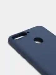 Синий чехол на Honor 7C / Honor 7A Pro / Huawei Y6 Prime 2018 / Huawei Y6 Prime (5,7") силиконовый