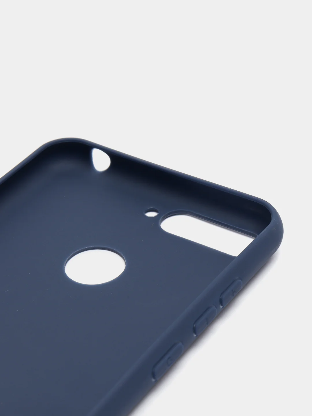 Синий чехол на Honor 7C / Honor 7A Pro / Huawei Y6 Prime 2018 / Huawei Y6 Prime (5,7") силиконовый