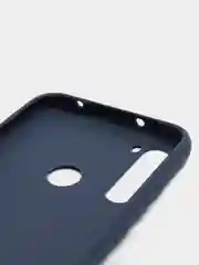 Синий силиконовый чехол Xiaomi Redmi Note 8T (Сяоми Редми Нот 8Т / Ноут), прозрачный