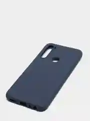 Синий силиконовый чехол Xiaomi Redmi Note 8T (Сяоми Редми Нот 8Т / Ноут), прозрачный