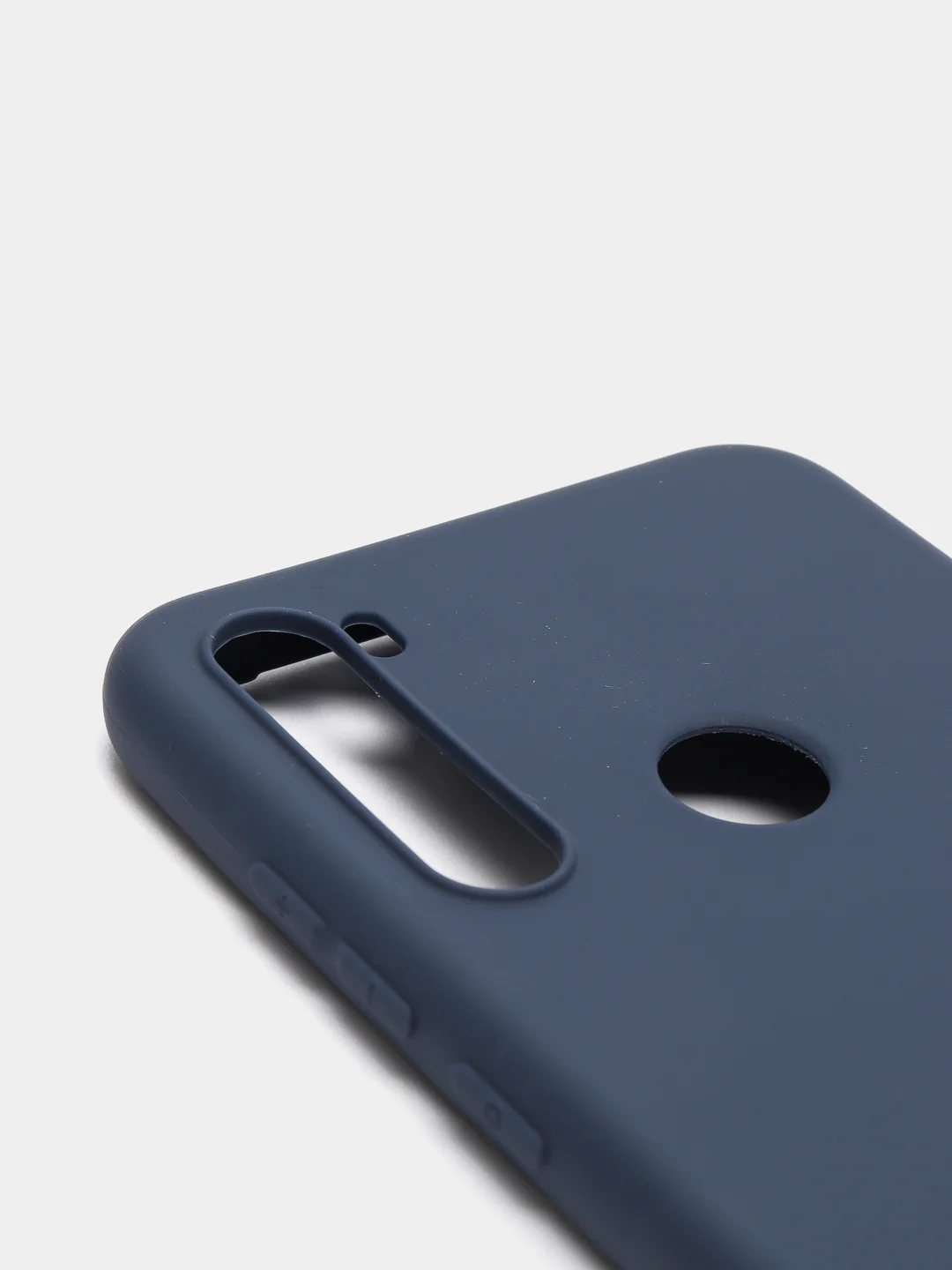 Синий силиконовый чехол Xiaomi Redmi Note 8T (Сяоми Редми Нот 8Т / Ноут), прозрачный