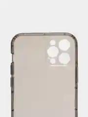 Серый чехол на iPhone 13, 12, 11, 7, 8, SE 2020, Plus, X, XS, XR, Max, Pro, mini, прозрачный