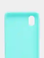 Бирюзовый чехол Samsung Galaxy A01 Core / M01 Core силиконовый