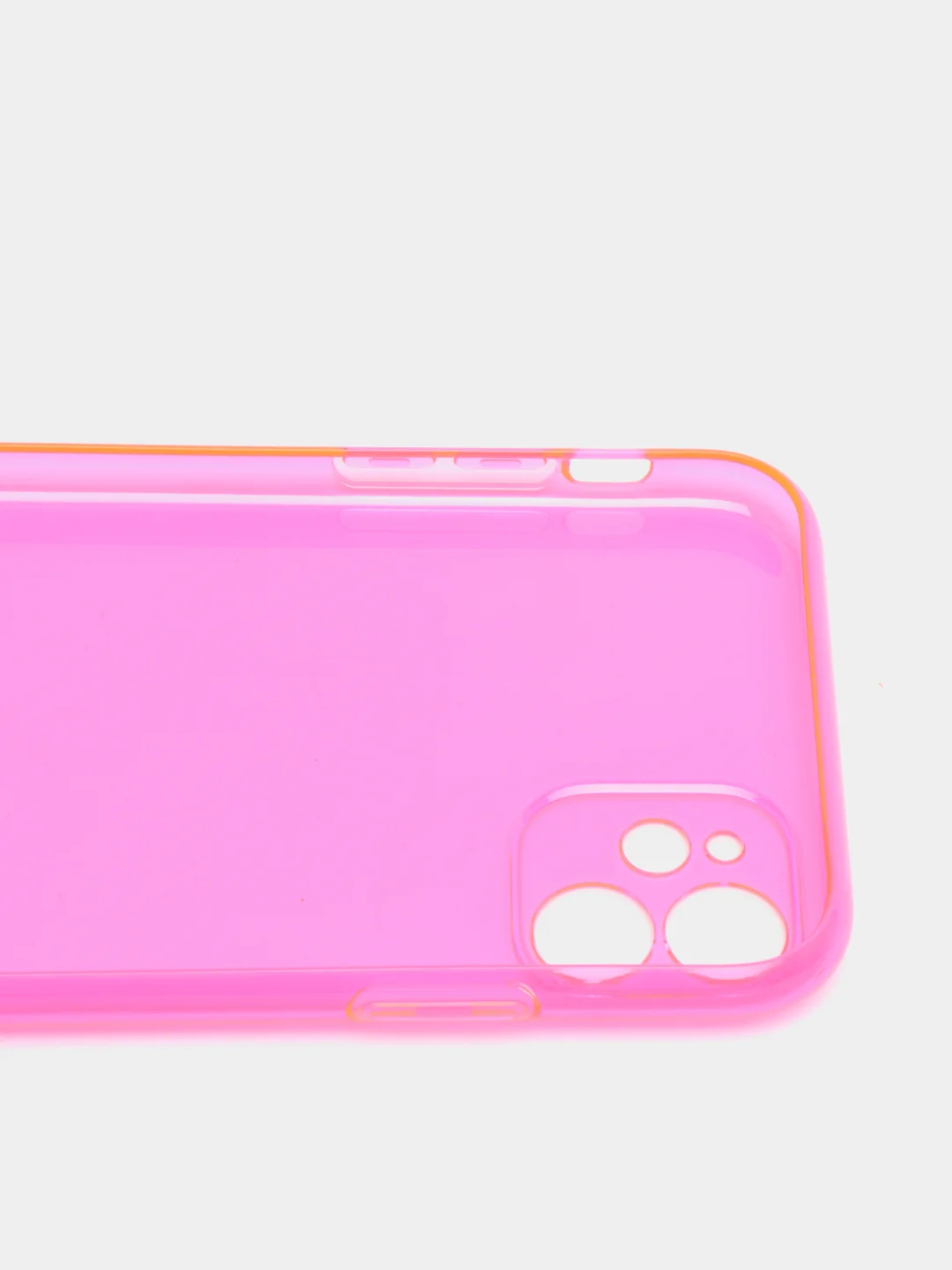 Красный чехол для iPhone 11, 12, 13, 7, 8, SE 2020, Plus, X, XS, XR, Max, Pro, mini, прозрачный
