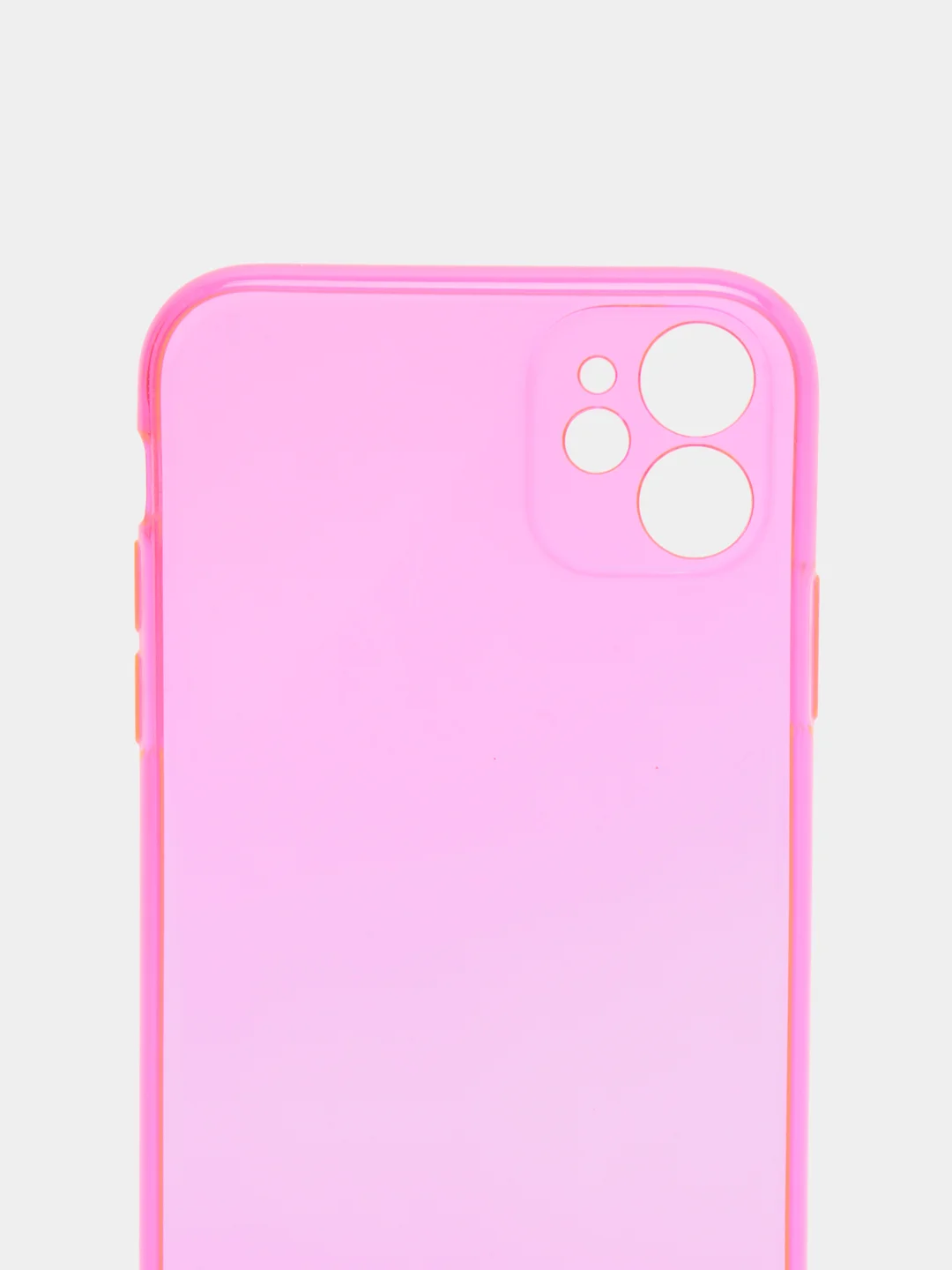 Красный чехол для iPhone 11, 12, 13, 7, 8, SE 2020, Plus, X, XS, XR, Max, Pro, mini, прозрачный