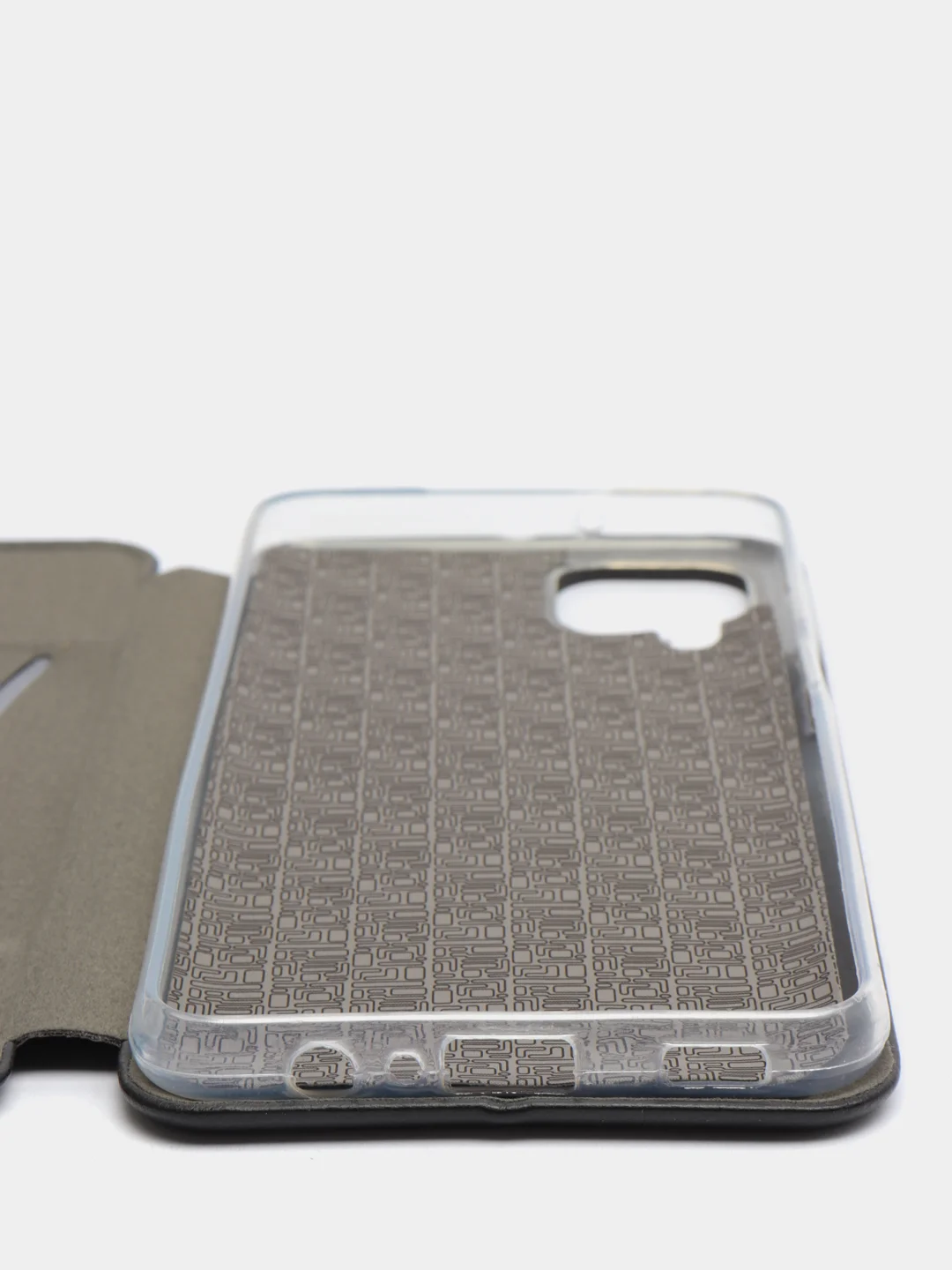 Черный чехол книжка для Samsung A12, A22 / M32, A32, A02, A02S