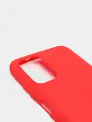 Алый чехол Xiaomi Redmi Note 10 / Redmi Note 10S / Poco M5s силиконовый цветной матовый