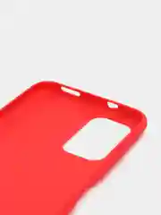 Алый чехол Xiaomi Redmi Note 10 / Redmi Note 10S / Poco M5s силиконовый цветной матовый