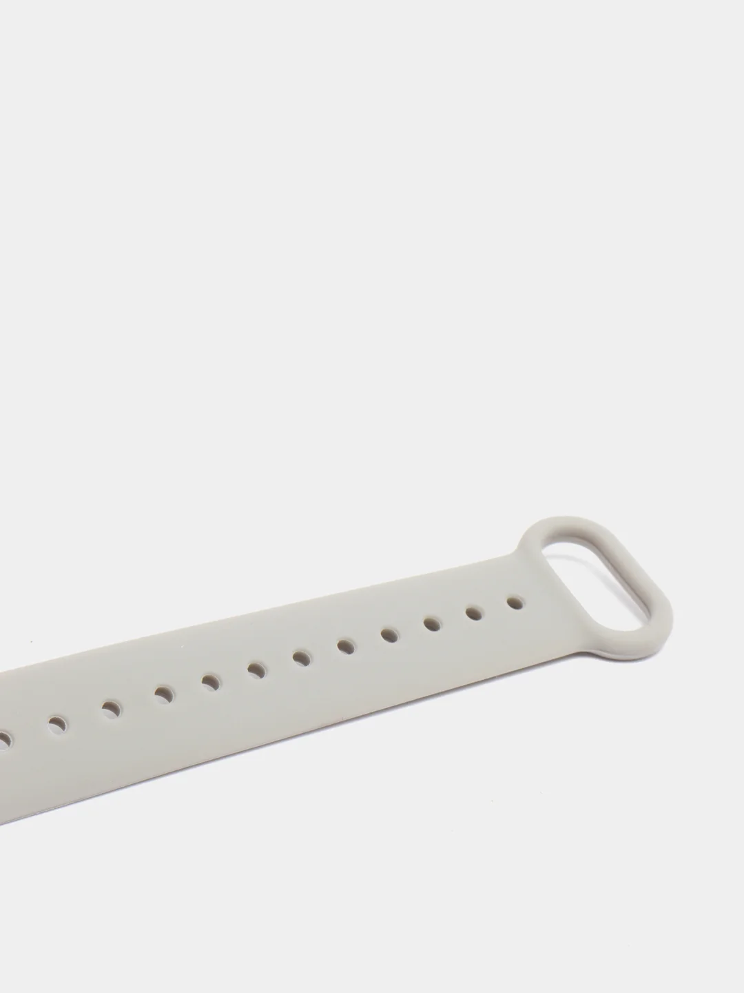 Серый силиконовый ремешок для фитнес-браслетов Xiaomi Mi Band 3/4