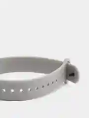 Серый силиконовый ремешок для фитнес-браслетов Xiaomi Mi Band 3/4