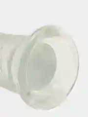 Прозрачный фалоиммитатор без яиц