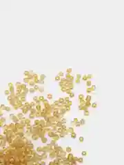 Горчичный бисер стеклянный/ Бисер для рукоделия и творчества