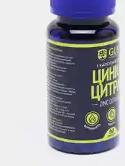 БАД к пище GLS Pharmaceuticals Цинка цитрат, капсулы по 350 мг, 90 капсул