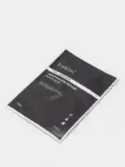 Черный тканевые маски для лица увлажняющие, 4 вида