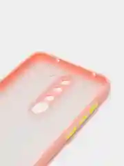 Конфетный чехол Xiaomi Redmi Note 8 Pro пластиковый матовый с цветными кнопками (Редми Нот 8 Про)