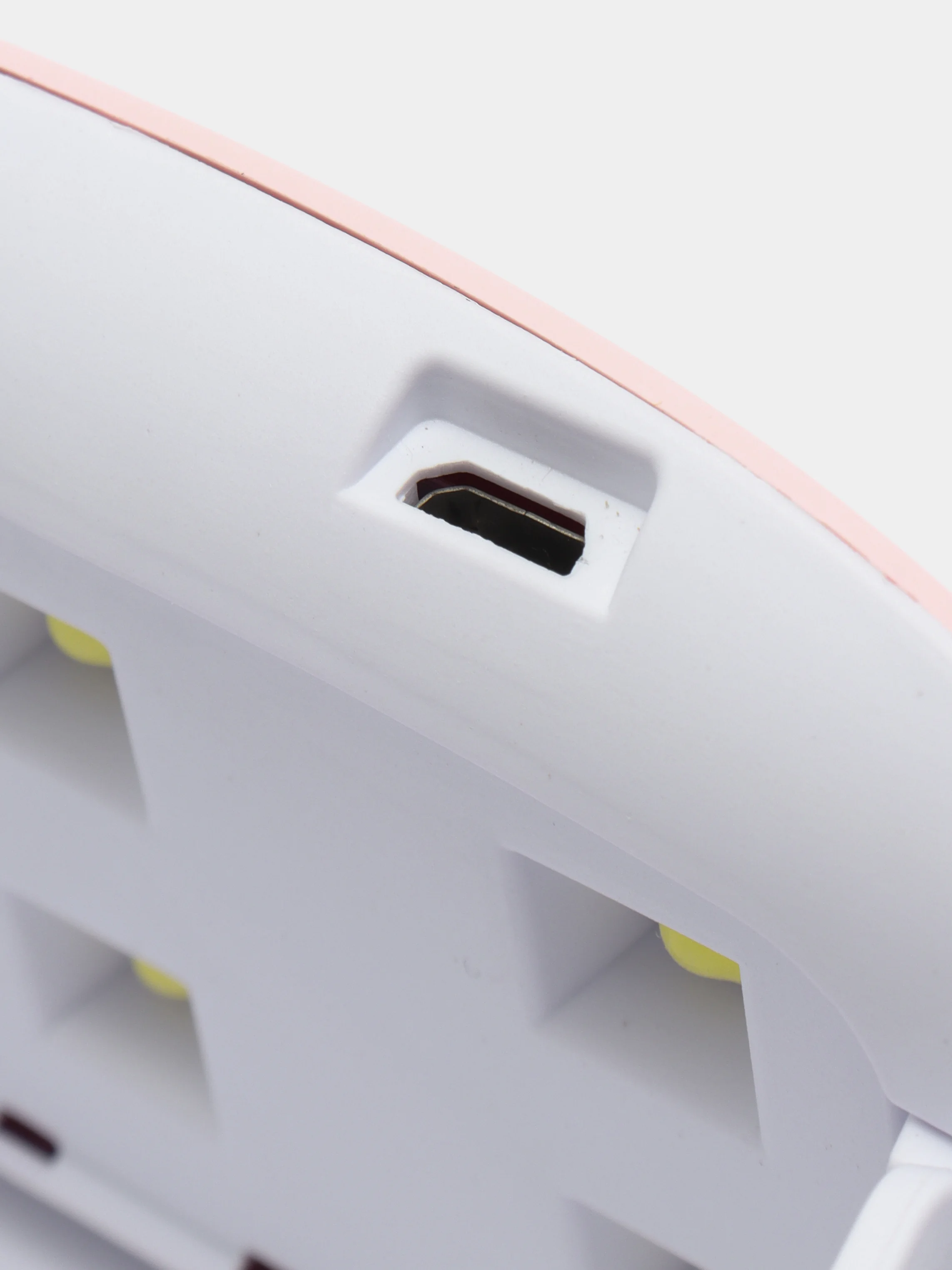 Розовый лампа для маникюра, сушки гель лака Sunmini 6W для ногтей