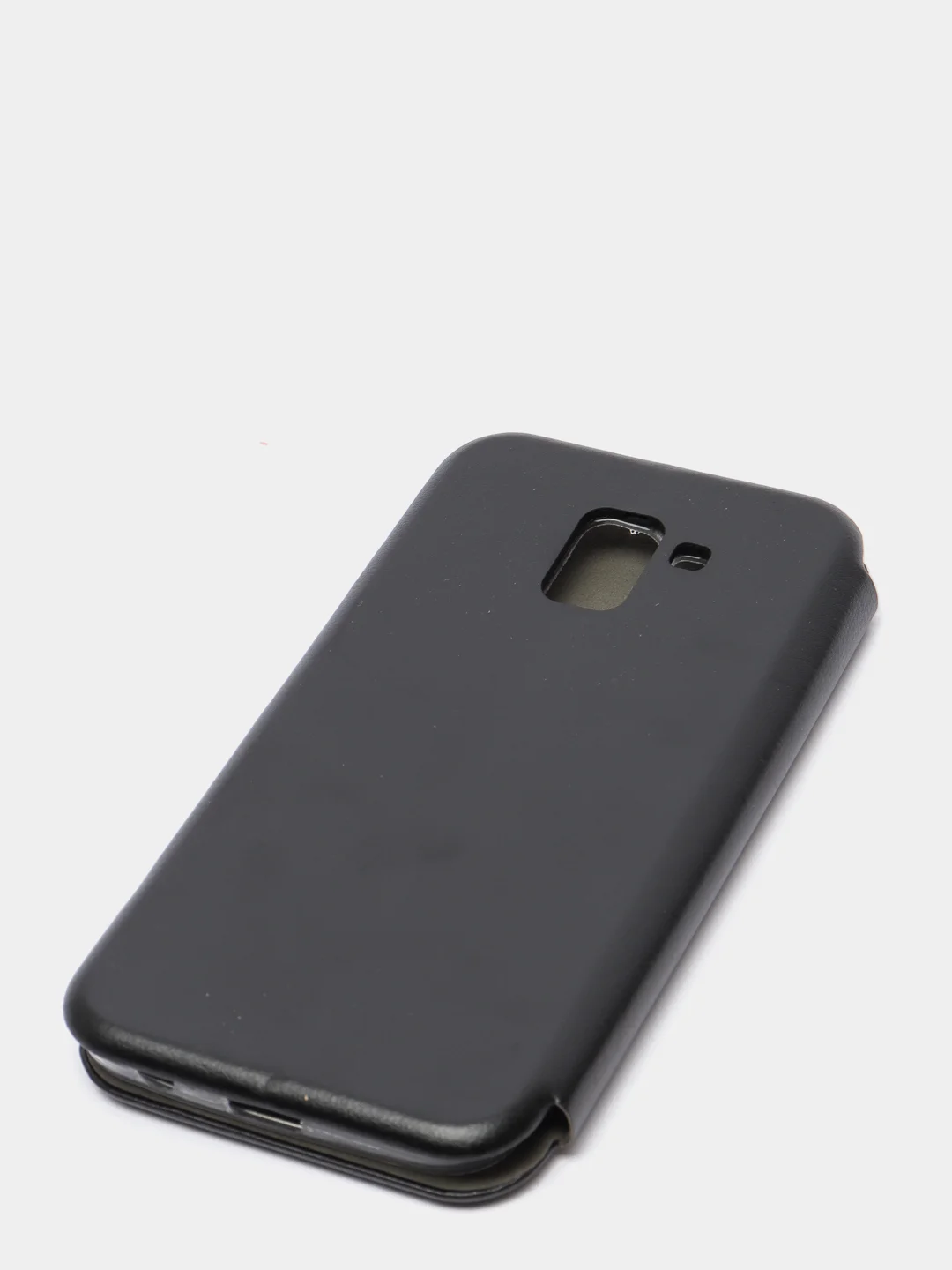 Черный чехол-книжка Samsung Galaxy J6 2018