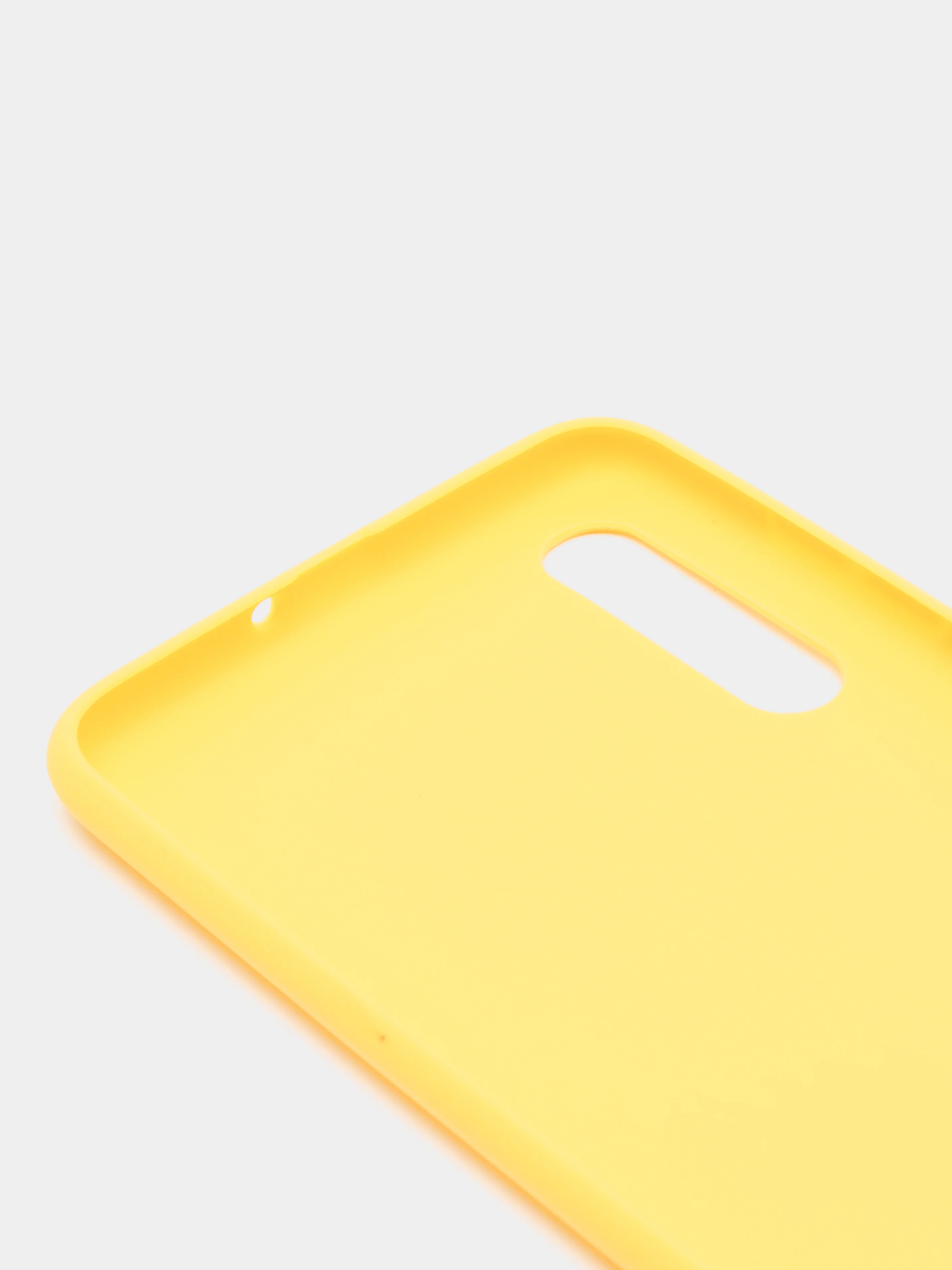 Желтый чехол Samsung Galaxy A50, A50s, A30s (Самсунг Галакси А50, А30С), прозрачный