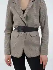 Черный женский ремень на пояс
