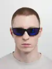 Синий мужские солнцезащитные очки с поляризационными линзами
