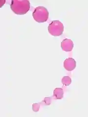 Фуксия анальные бусы