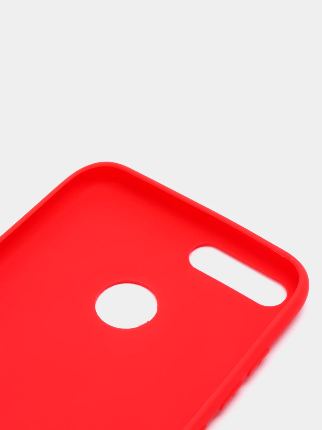 Алый чехол Huawei Honor 9 Lite (Хуавей Хонор 9 Лайт), силиконовый