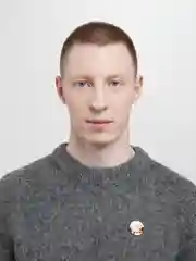 Желтый значок "День победы! 9 мая", 23 мм