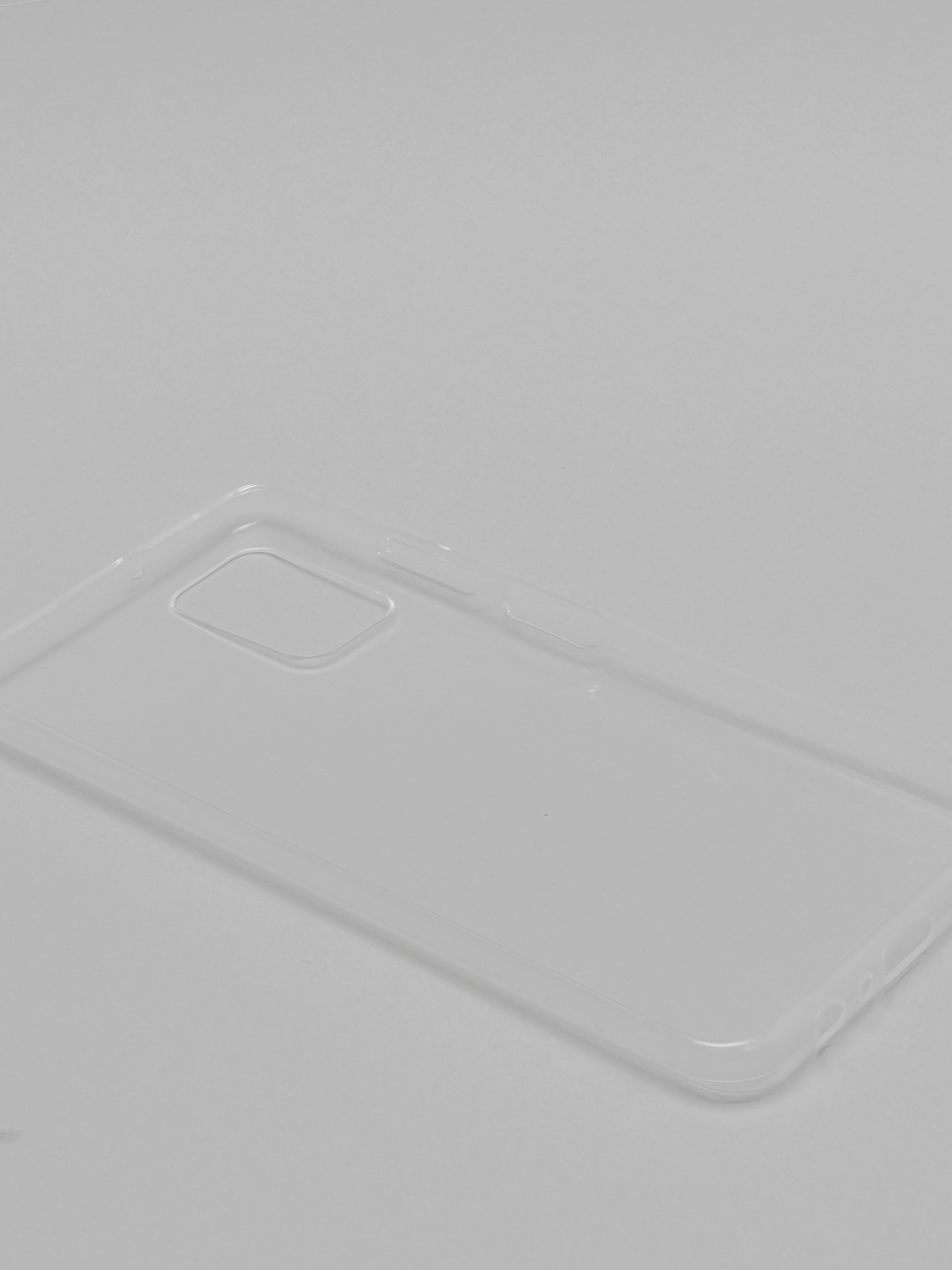 Чехол на Samsung Galaxy A03s, силиконовый, прозрачный