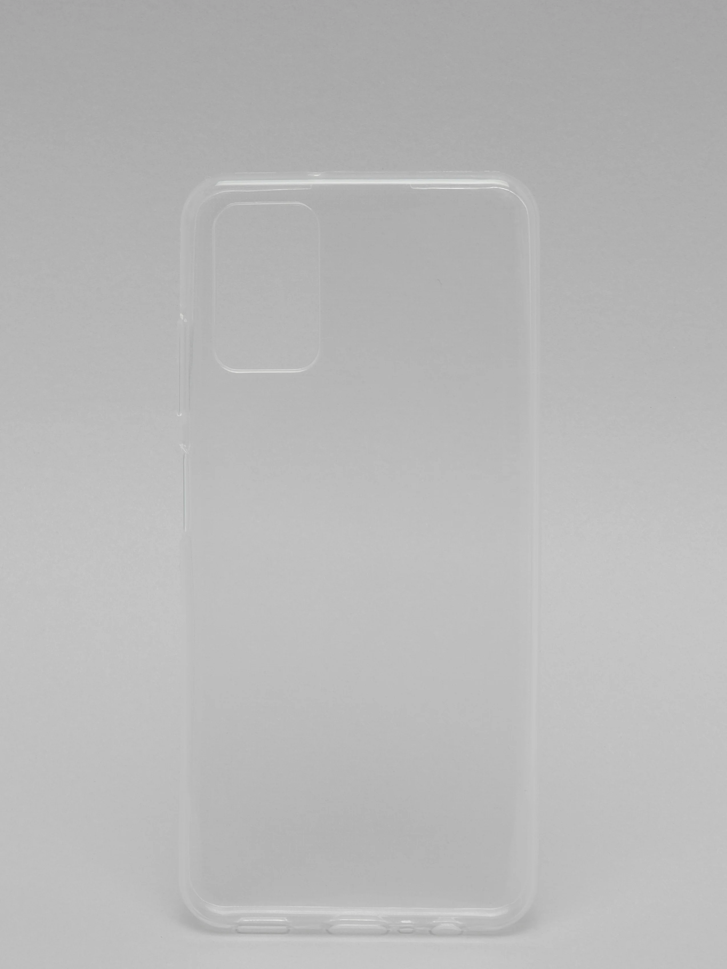 Чехол на Samsung Galaxy A03s, силиконовый, прозрачный