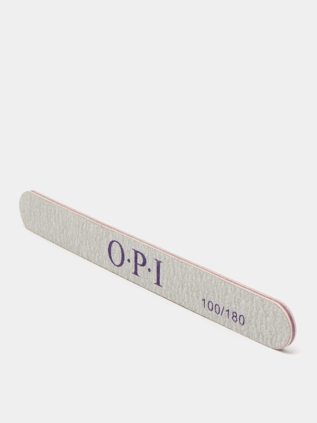 Серый пилка для ногтей OPI 100/180, 5 видов прямая лодочка