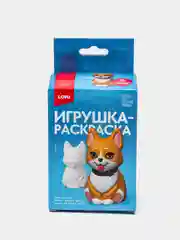 Набор для детского творчества. 3D ART. Игрушка-раскраска Собачка. Lori