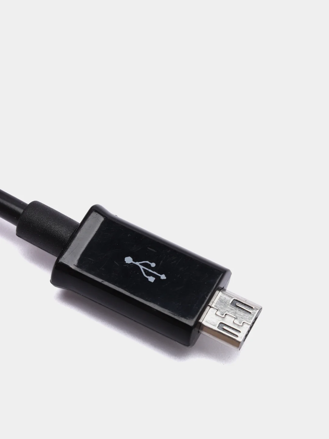 Кабель microUSB, чёрный, 3 штуки