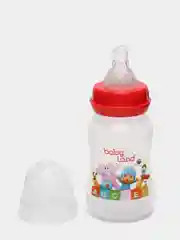 Красный бутылочка Baby Land 150 мл с силиконовой классической соской в блистере