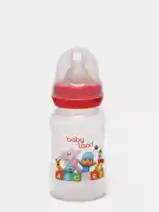Красный бутылочка Baby Land 150 мл с силиконовой классической соской в блистере