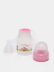 Розовый бутылочка Baby Land 80 мл с силиконовой классической соской в блистере