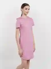 Коралловый платье женское домашнее с капюшоном,  хлопок
