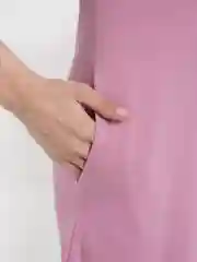 Коралловый платье женское домашнее с капюшоном,  хлопок